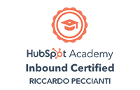 Certificazione HubSpot Inbound Marketing - Riccardo Peccianti