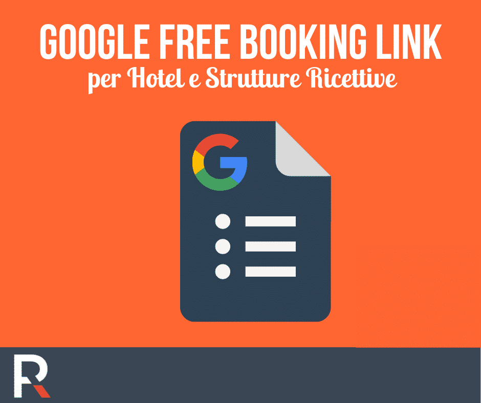 Google Free Booking Link per Hotel - Riccardo Peccianti